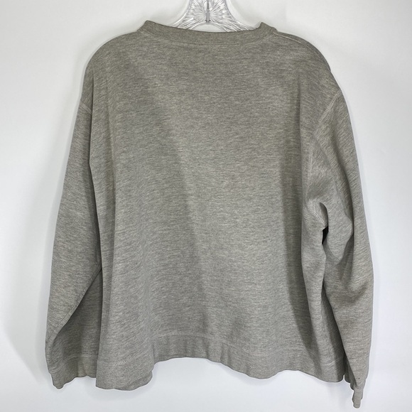 Vintage B.U.M Equipment Grey Crewneck Sweatshirt 1X Grunge - Picture 2 of 8